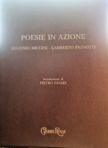 Libro poesie azione eugenio - libro,