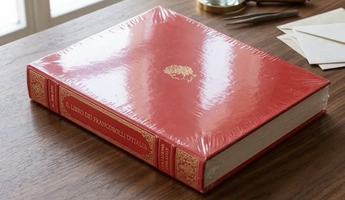 Libro dei francobolli - libro,