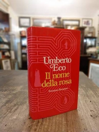 Libro nome della rosa - della,