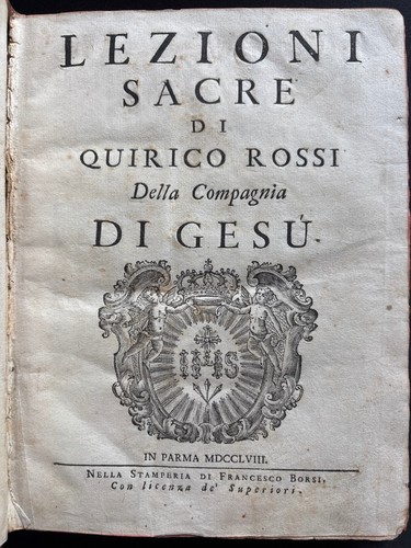 Lezioni sacre quirico - lezioni,