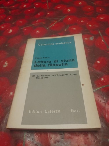 Letture storia della - di,