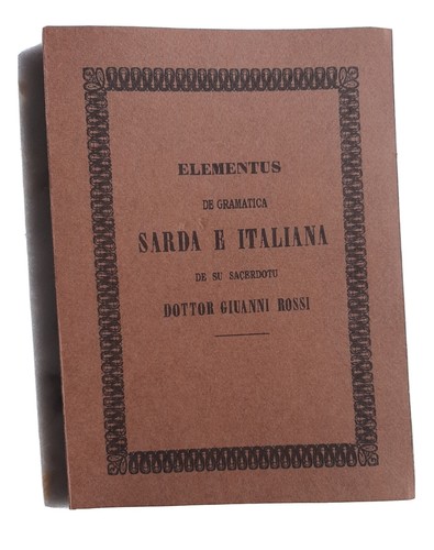 Libro antico sardo - libro, in
