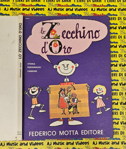 Book libro zecchino - lo, d'oro